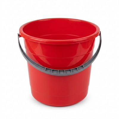 Galeata rotunda din plastic cu maner pentru curatenie 10 litri Adison
